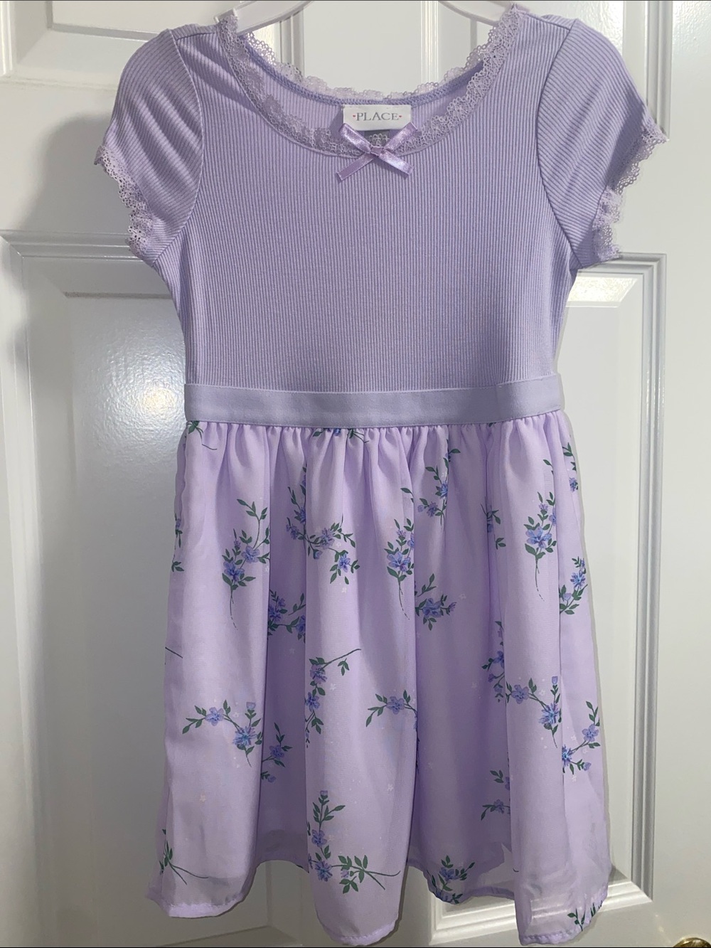 The Children's Place Lavender Floral Dress
